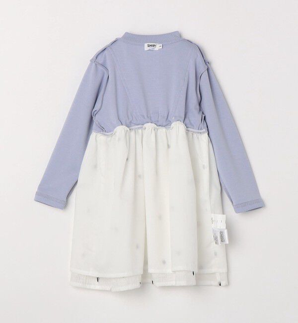 SHIPS Colors 「SHIPS Colors:100～140cm /〈洗濯機可能〉ハート エンブロイダリー ワンピース」|ワンピース|