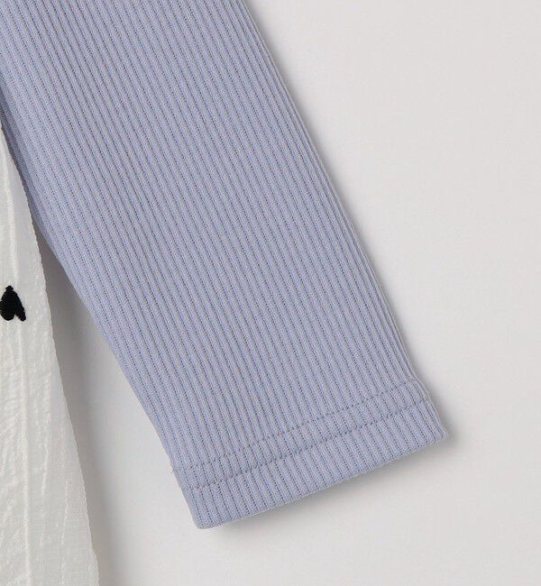 SHIPS Colors 「SHIPS Colors:100～140cm /〈洗濯機可能〉ハート エンブロイダリー ワンピース」|ワンピース|