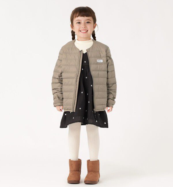 SHIPS Colors 「SHIPS Colors:100～140cm /〈洗濯機可能〉ハート エンブロイダリー ワンピース」|ワンピース|