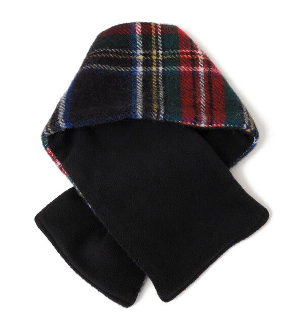 SHIPS any「TWEED MILL: チェック フリース ループ マフラー」|マフラー|