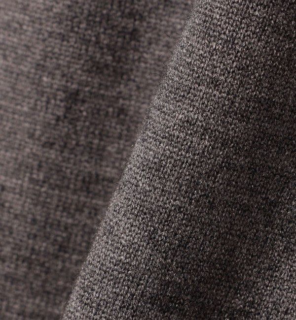 SHIPS Colors 「《一部追加予約》SHIPS Colors:〈手洗い可能〉スウェットライク バックジップ ニット◆」|ニット・セーター|