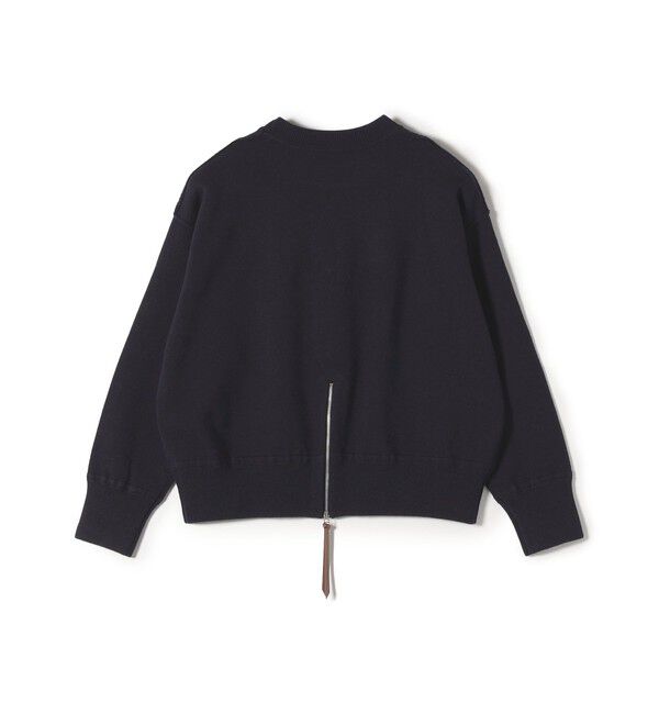 SHIPS Colors 「《一部追加予約》SHIPS Colors:〈手洗い可能〉スウェットライク バックジップ ニット◆」|ニット・セーター|