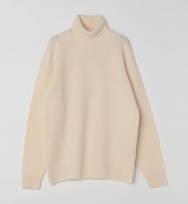 SHIPS「Drumohr: ウール シャギードッグ タートルネック ニット」|ニット・セーター|ナチュラル