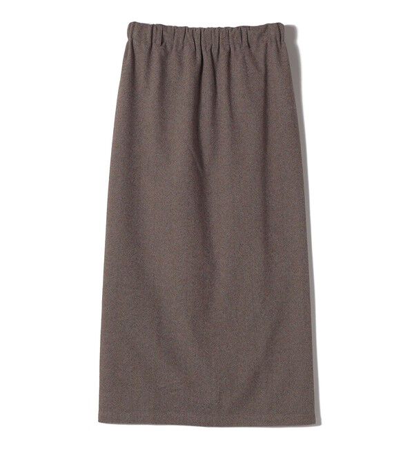 SHIPS Colors 「SHIPS Colors:〈手洗い可能〉ジャージー へリボーン / チェック タイトスカート」|スカート|