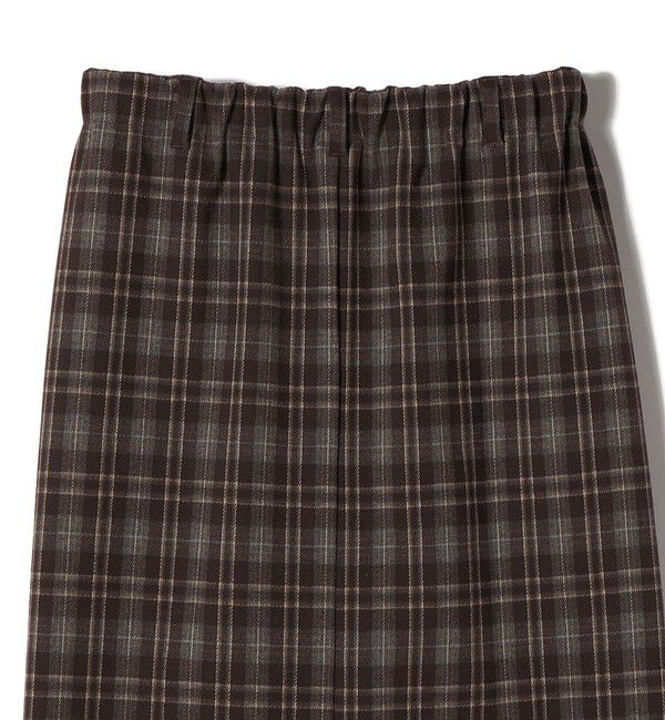 SHIPS Colors 「SHIPS Colors:〈手洗い可能〉ジャージー へリボーン / チェック タイトスカート」|スカート|