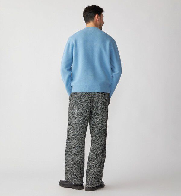 SHIPS「SHIPS: 〈手洗い可能〉リング ツイード バギー スラックス」|スラックス|