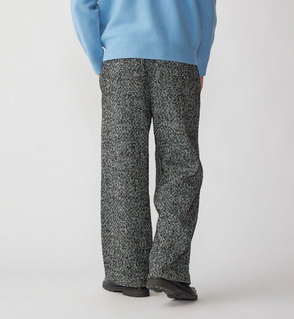 SHIPS「SHIPS: 〈手洗い可能〉リング ツイード バギー スラックス」|スラックス|