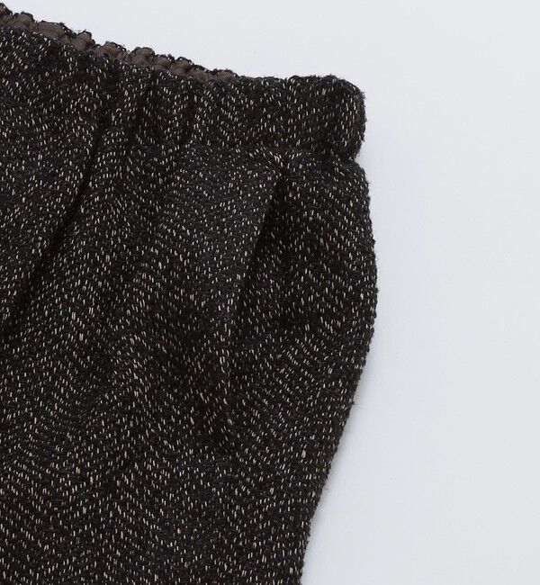 SHIPS「SHIPS: 〈手洗い可能〉リング ツイード バギー スラックス」|スラックス|