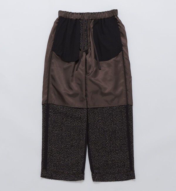 SHIPS「SHIPS: 〈手洗い可能〉リング ツイード バギー スラックス」|スラックス|