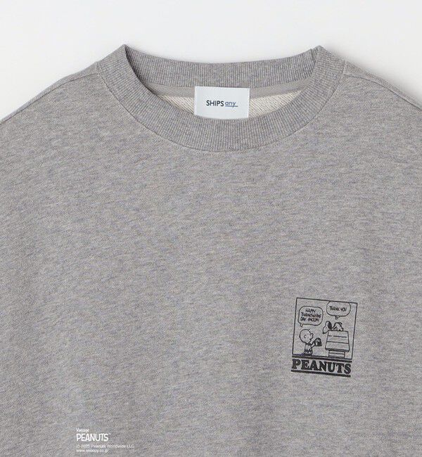 SHIPS any「SHIPS any: SNOOPY コラボ コミック グラフィック プリント スウェット◇」|スウェット・ジャージ|