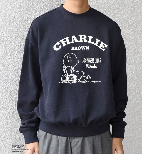 SHIPS any「SHIPS any: SNOOPY コラボ コミック グラフィック プリント スウェット◇」|スウェット・ジャージ|