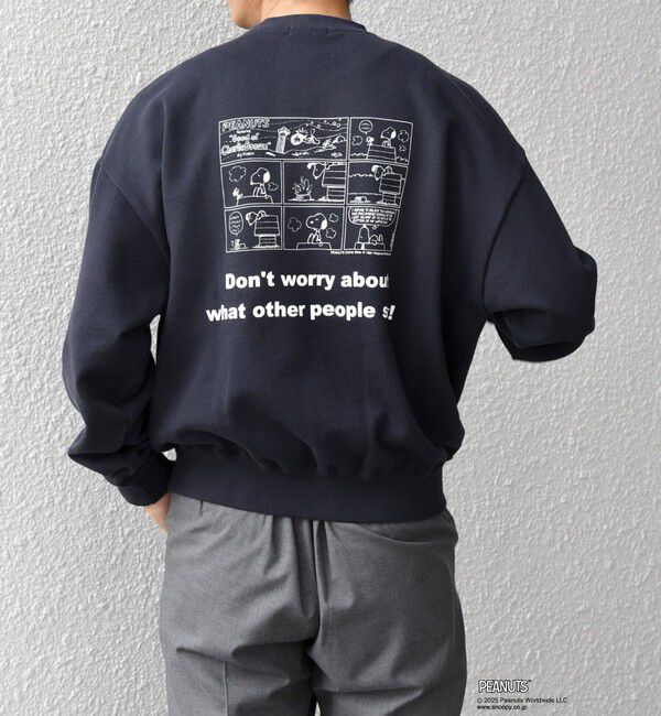 SHIPS any「SHIPS any: SNOOPY コラボ コミック グラフィック プリント スウェット◇」|スウェット・ジャージ|