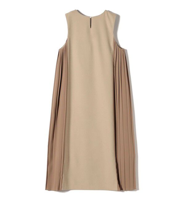 SHIPS Colors 「SHIPS Colors:〈手洗い可能〉プリーツ コンビ ジャンパー ワンピース」|ワンピース|