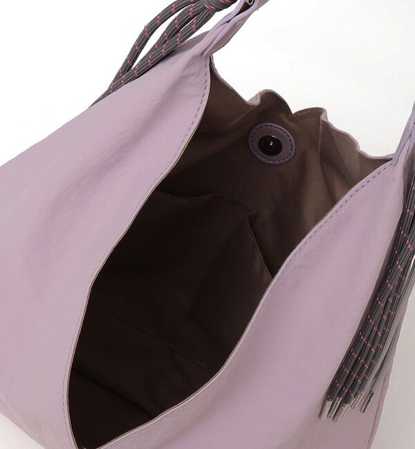 SHIPS any「《予約》SHIPS any: A4 Vカット コードハンドル トート バッグ」|トートバッグ|