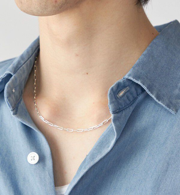 SHIPS「City Ambient Products: SILVER925 LONG CABLE CHAIN NECKLACE」|ネックレス|