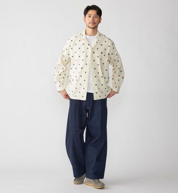 SHIPS「BENCH MARKING SHIRTS: 刺繍シャツ」|シャツ・ブラウス|