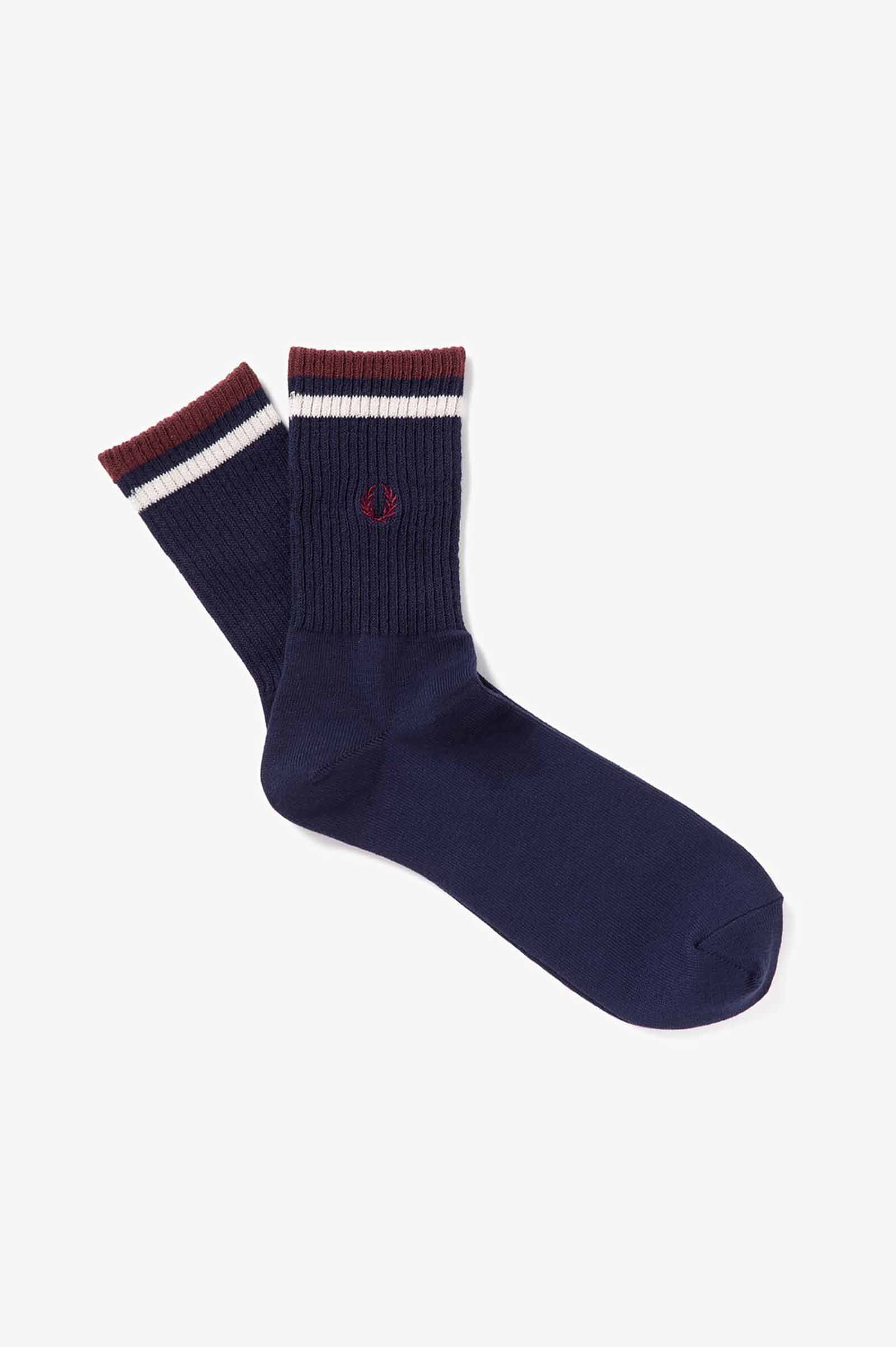 FRED PERRY 「Tipped Short Socks」|ソックス|NAVY