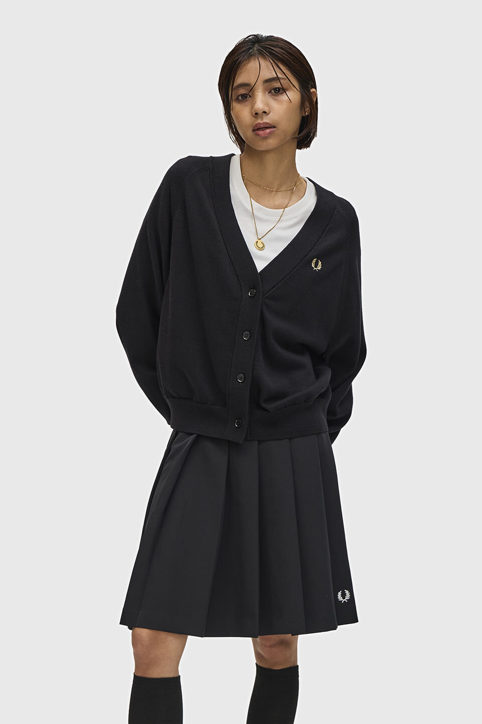 FRED PERRY 「V-Neck Cardigan」|カーディガン|