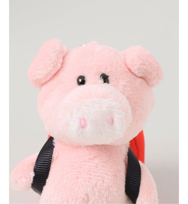 OUTDOOR PRODUCTS Usual Things「NICI(ニキ)/キーホルダー ピンクピッグ 10cm+リュック オレンジ/OUTDOOR PRODUCTS」|キーケース|
