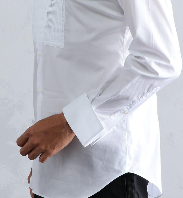 TOMORROWLAND MENS「140/2コットンブロード ウィングカラー ドレスシャツ」|シャツ・ブラウス|