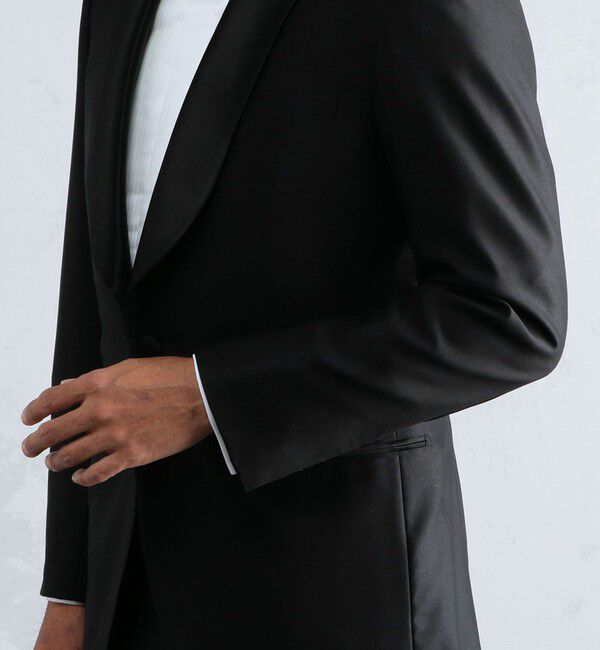 TOMORROWLAND MENS「Super150'sウールドスキン ショールカラータキシードジャケット」|テーラードジャケット|