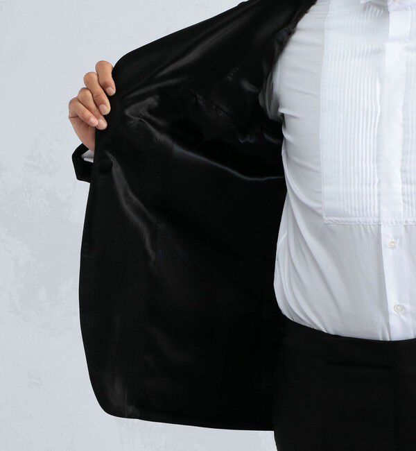 TOMORROWLAND MENS「Super150'sウールドスキン ショールカラータキシードジャケット」|テーラードジャケット|