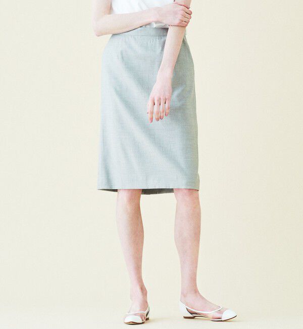 TOMORROWLAND collection「ウールレーヨン タイトスカート」|タイト|