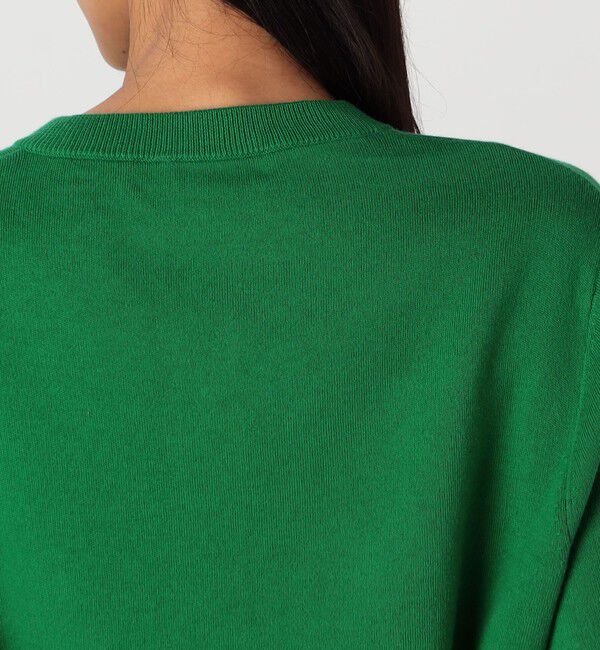 CABaN「コットンカシミヤ クルーネックカーディガン」|カーディガン|