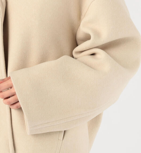 DES PRES「ニューモッサ フーデッドショートコート」|その他|