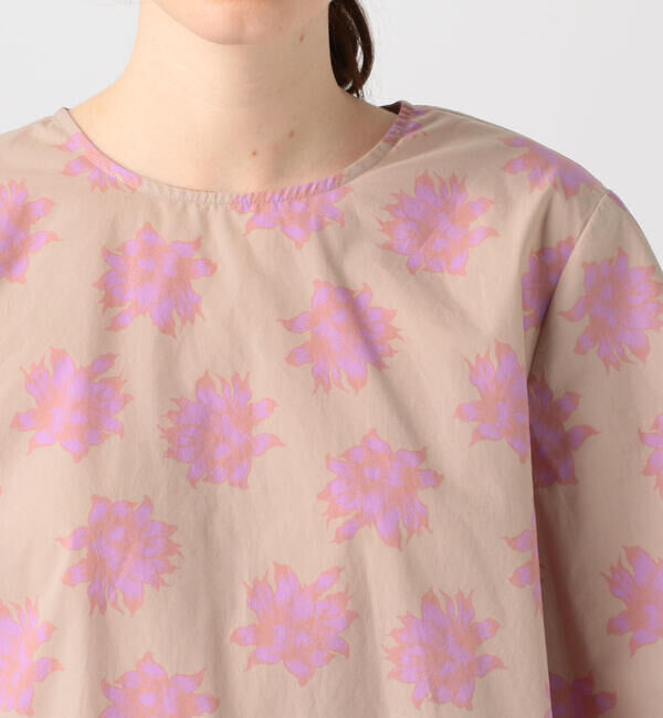 TOMORROWLAND BUYING WEAR「NO.6 BERRY コットン フラワープリントブラウス」|シャツ・ブラウス|