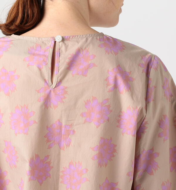 TOMORROWLAND BUYING WEAR「NO.6 BERRY コットン フラワープリントブラウス」|シャツ・ブラウス|