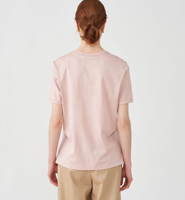 TOMORROWLAND collection「スーピマコットンジャージー クルーネックプルオーバー」|Tシャツ・カットソー|