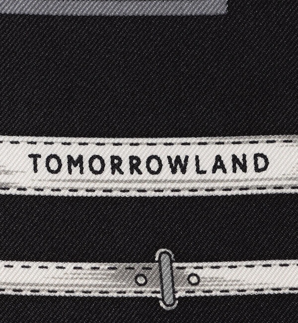 TOMORROWLAND GOODS「TOMORROWLAND シルクプリント スカーフ」|バンダナ・スカーフ|