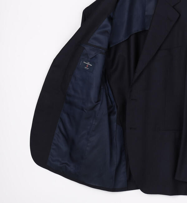 TOMORROWLAND MENS「ウールシルクホップサック シングルブレステッド3Bジャケット Ermenezild Zegna Traveller」|テーラードジャケット|