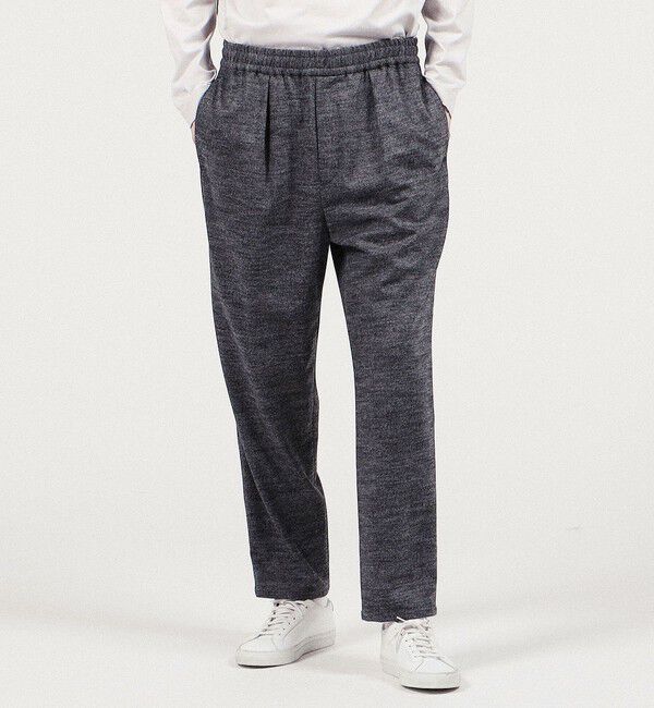 TOMORROWLAND MENS「ウールナイロン 1プリーツイージーパンツ」|その他|