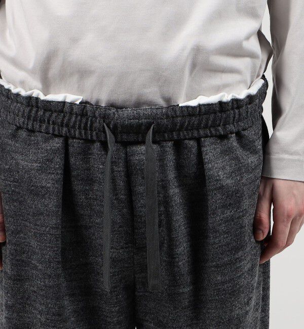 TOMORROWLAND MENS「ウールナイロン 1プリーツイージーパンツ」|その他|