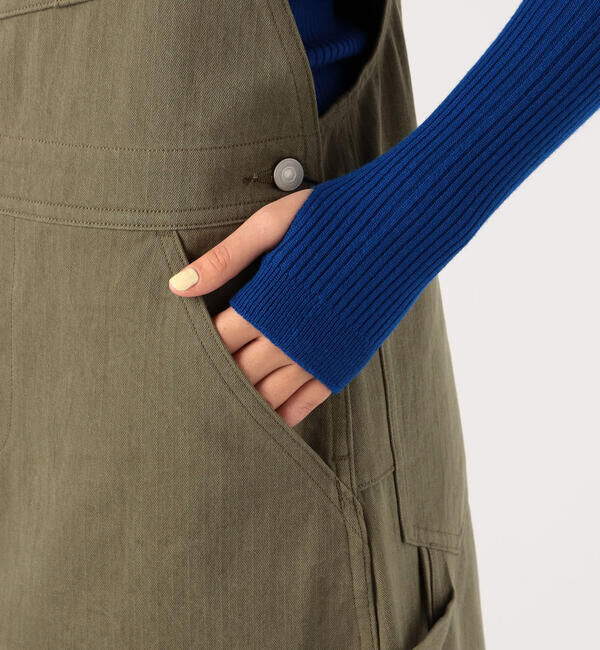 TOMORROWLAND BUYING WEAR「UNION LAUNCH コットン オーバーオール」|ジャンパースカート|