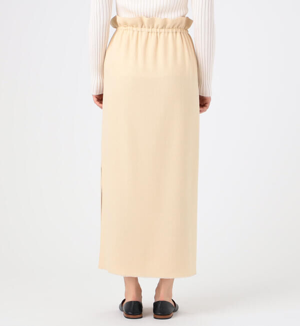 DES PRES「ブロークンバルキーツイル ギャザーマキシスカート」|スカート|