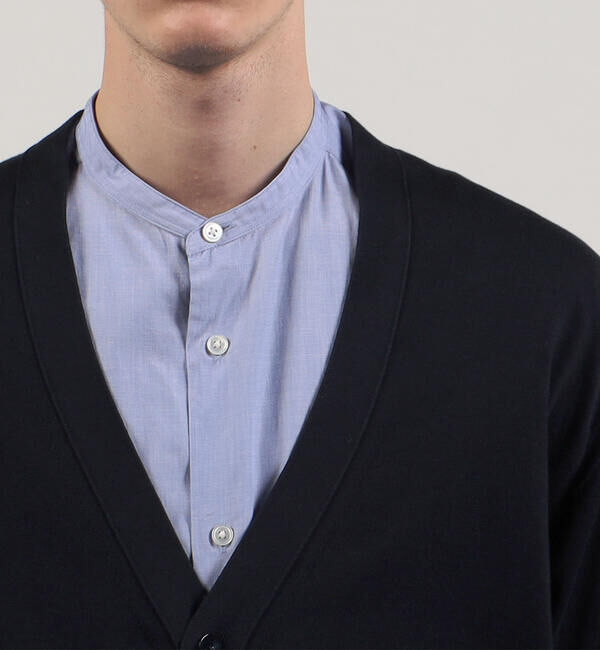 TOMORROWLAND MENS「ギザコットン Vネックカーディガン」|カーディガン|