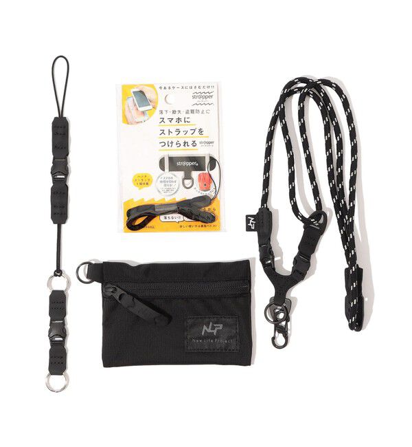 TOMORROWLAND GOODS「New Life Project RNO POUCH SS&MULTI STRAP アクセサリーコレクション」|その他|19 ブラック