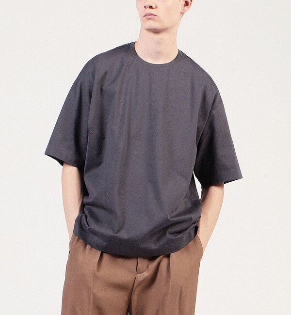 TOMORROWLAND MENS「ヘビーピューリティー ショートスリーブクルーネックプルオーバー」|Tシャツ・カットソー|