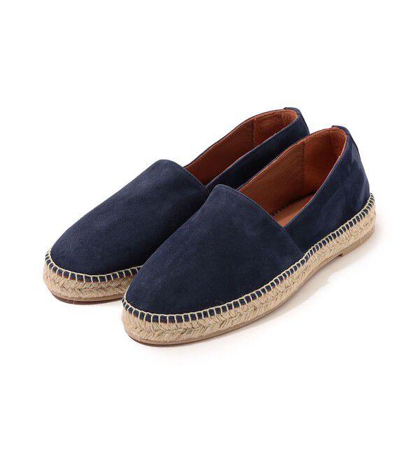 TOMORROWLAND GOODS「TOMORROWLAND ゴートスエード エスパドリーユ」|スリッポン|67 ダークブルー
