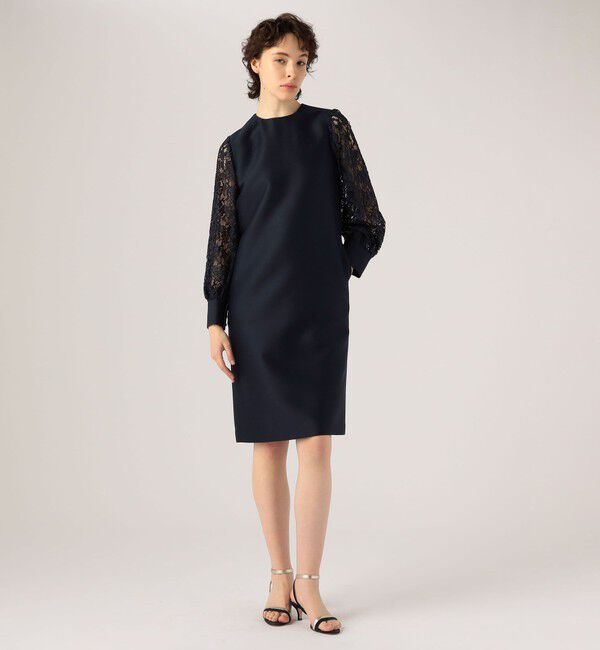 TOMORROWLAND BUYING WEAR「【別注】FLICKA レースコンビドレス」|ワンピース|