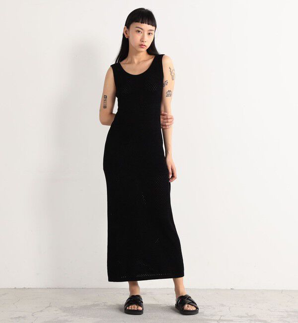 Edition「ナイロンレーヨン ニットワンピース」|ニット・セーター|