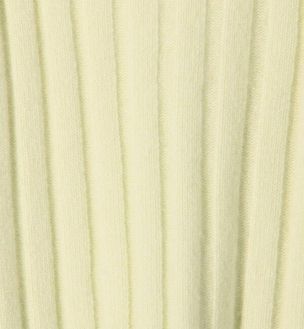 BACCA「ウールカシミヤリブニットプルオーバー」|ニット・セーター|