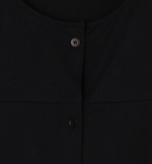 DES PRES「ファインキュプラインターロック クルーネックブラウス」|シャツ・ブラウス|