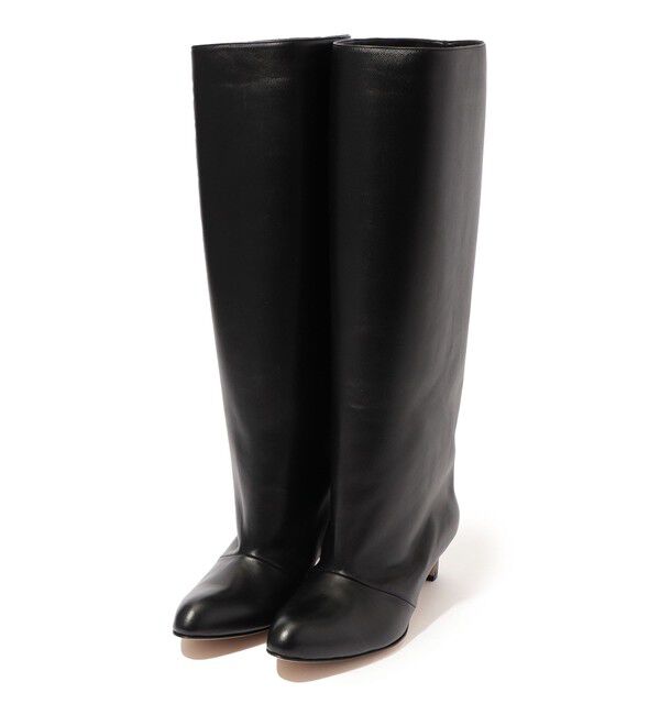 TOMORROWLAND GOODS「【一部別注】NEBULONI E.&times;TOMORROWLAND ロングブーツ」|ロングブーツ|19 ブラック