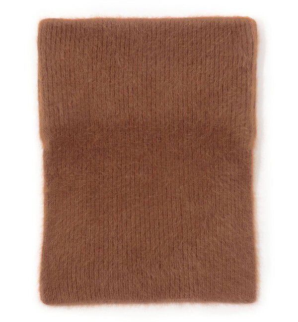 TOMORROWLAND GOODS「TOMORROWLAND ニットスヌード」|スヌード|47 ブラウン