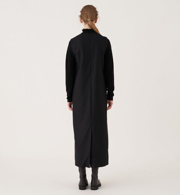 GALERIE VIE「ライトフラノストレッチクルーネックワンピース」|ワンピース|