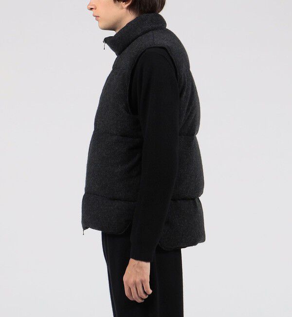 TOMORROWLAND MENS「カシミヤ ニットダウンベスト」|ダウンベスト・ベスト|